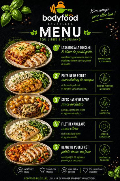 Box - 5 Repas Halal