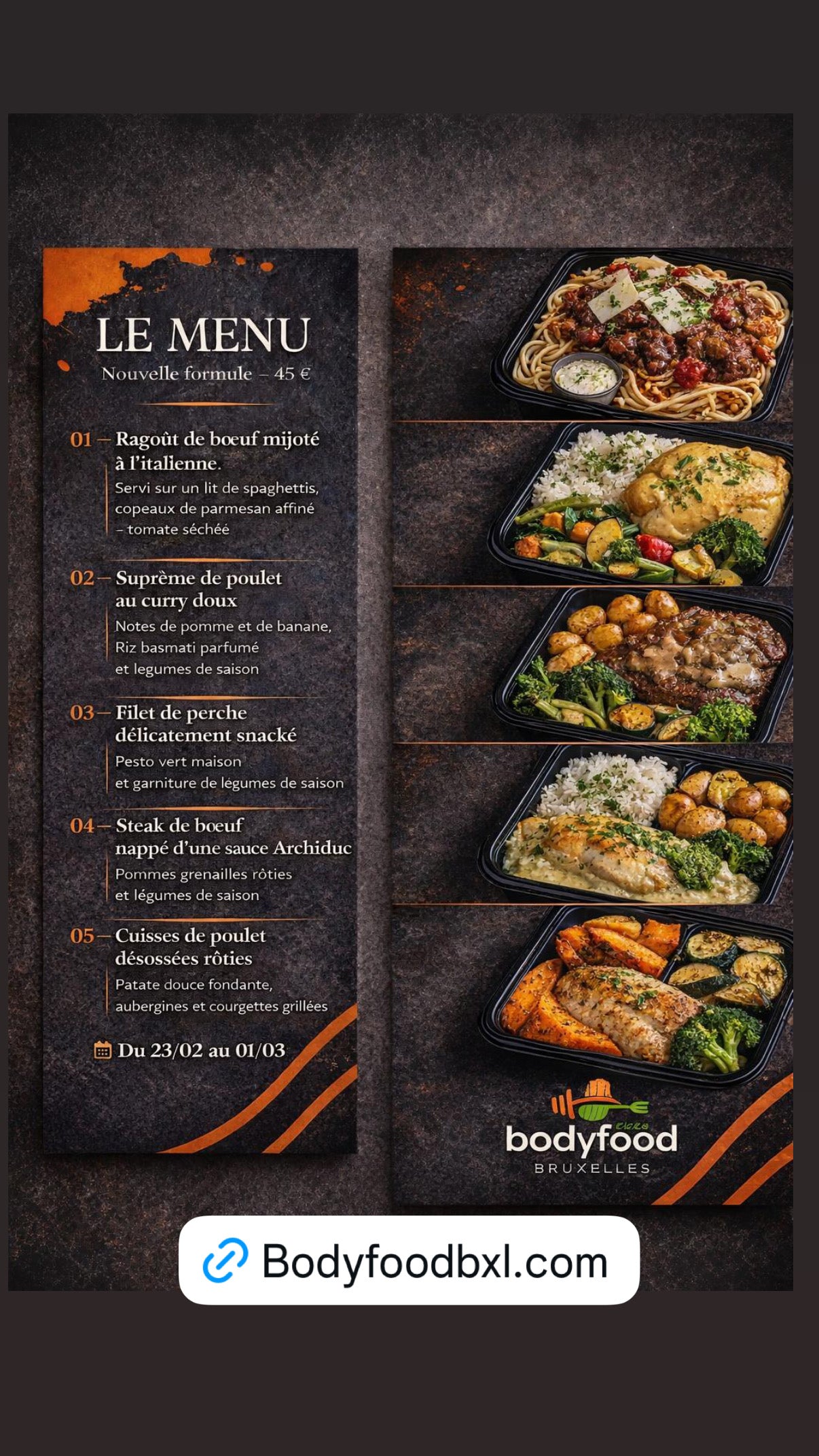 Box - 5 Repas Halal
